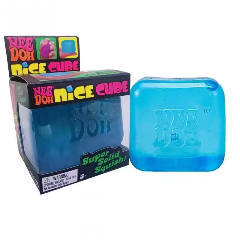 Nee Doh jellyfish cube jelly squishy fidget toy for kids